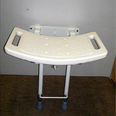 Tip-up seat with support handles. Detail Page